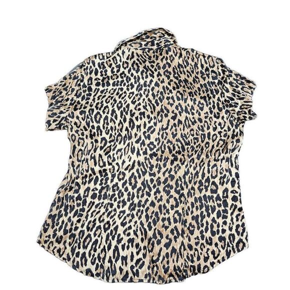 Chico's animal print 100% silk - Picture 6 of 6